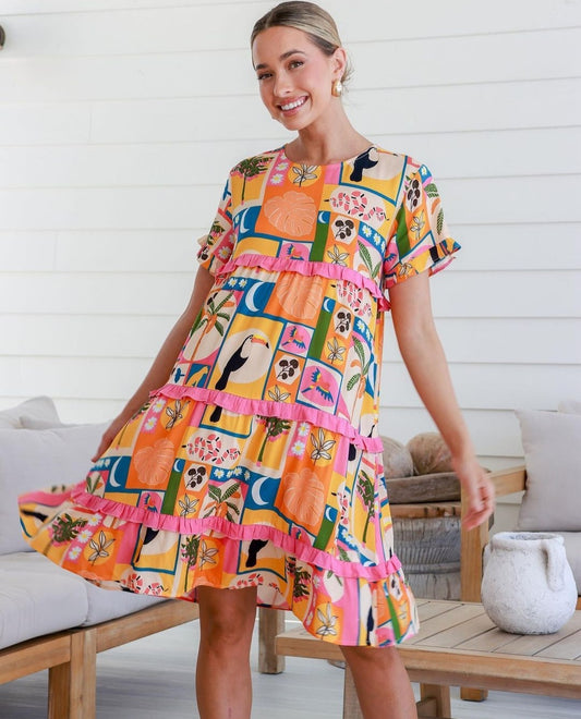 Cuban Toucan Dress